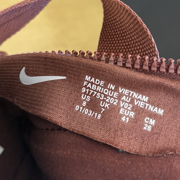 Size 8 Nike SF Air Force 1 Mid Pueblo Brown Dark Russet 917753-202 - Picture 2 of 10